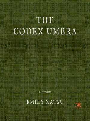 cover image of The Codex Umbra